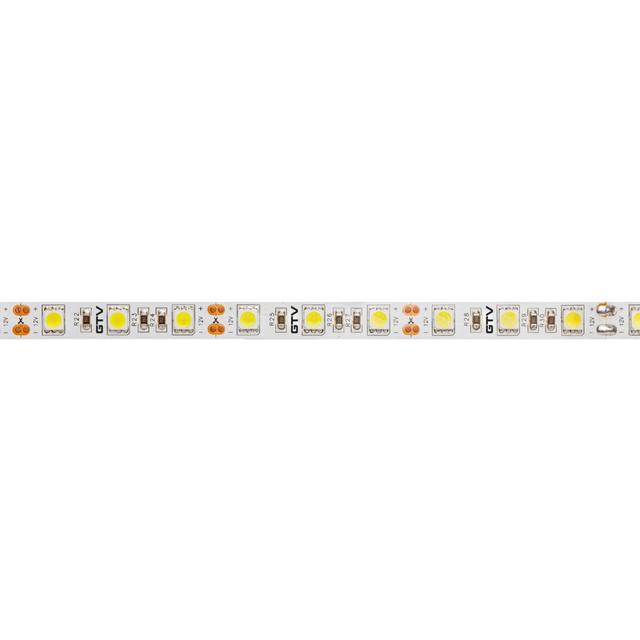 TAŚMA FLASH 5050, 300 LED CIEPŁY BIAŁY, 72W BEZ ŻELU 10MM, ROLKA 5M