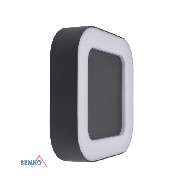 OPRAWA ELEWACYJNA VALIT 10W 4000K 850LM IP54 200X46X196MM KWADRATOWA GRAFIT