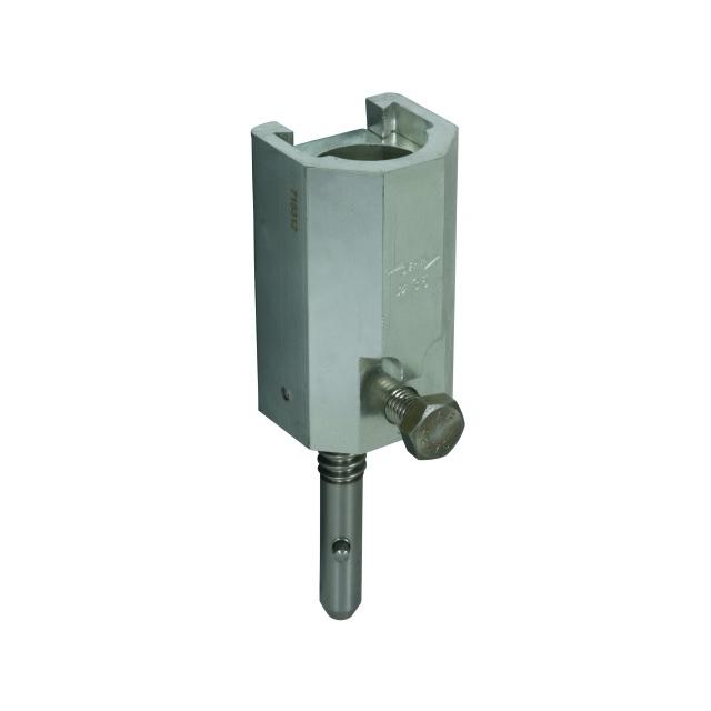 Zacisk do kulowych punktów mocowania fi 35 mm, z trzepieniem z poprzecznym kołkiem, do przewodu 16-1