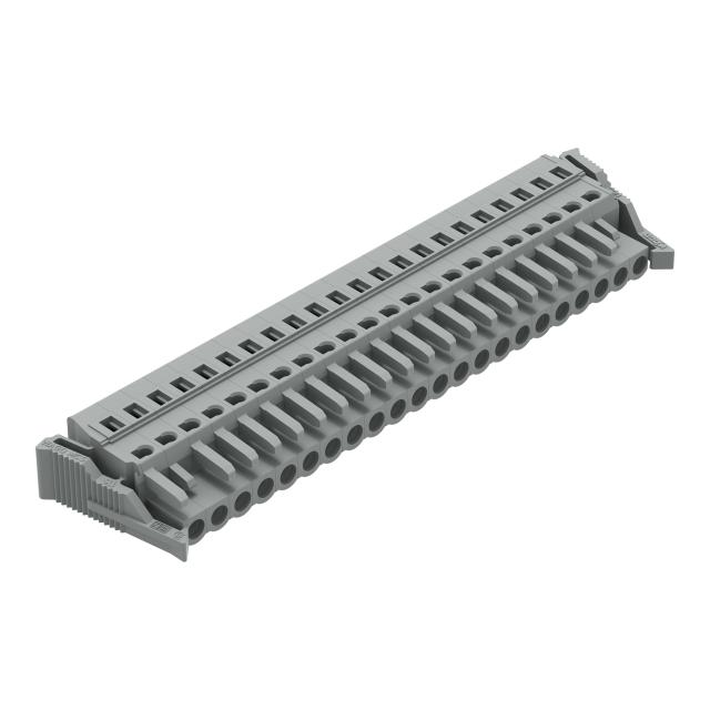MCS-MIDI Classic gniazdo 22-bieg. szare raster 5 mm /10szt./ WAGO