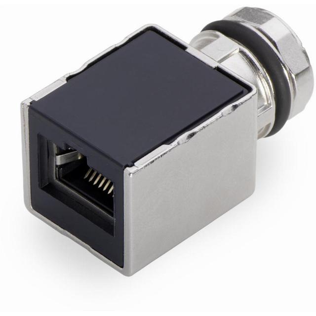 adapter gniazda M12/gniazdo RJ45 układ prosty