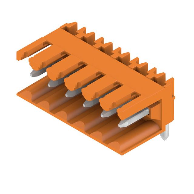 SL 3.50/06/90 3.2SN OR BX Wtyki PCB (złącza płyty), 3.50 mm, Liczba biegunów: 6, kąt odejścia: 90° /50szt./ 1597250000 WEIDMÜLLER