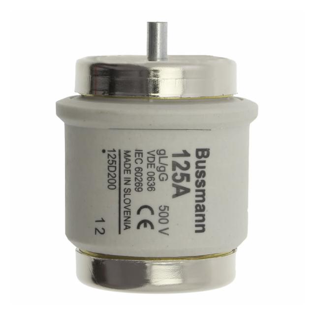 FUSE 125 DV GG 500VAC TIME DELAY Wkładka DV 125A GG 500VAC E200 125D200 EATON
