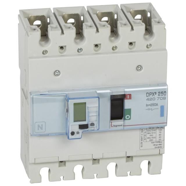 Wyłącznik DPX3 250 El Sg 4P 250A 70Ka 420709 LEGRAND