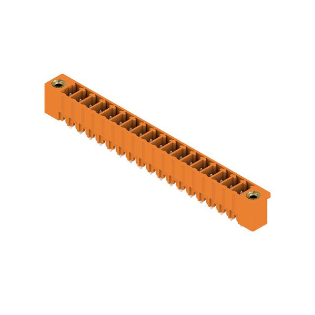 SC 3.81/18/180F 3.2SN OR BX Wtyki PCB (złącza płyty), 3.81 mm, Liczba biegunów: 18, kąt odejścia: 180° /24szt./ 1943340000 WEIDMÜLLER