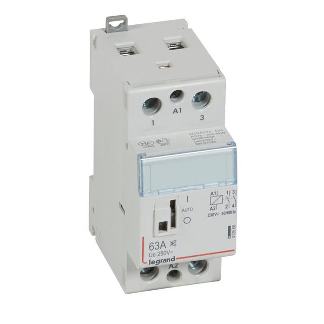 STYCZNIK MODUŁOWY SM 363 63A 230V 2NO CICHY, Legrand