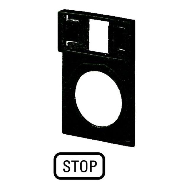 Q25TS-110 RAMKA Z TABLICZKĄ OPISOWĄ: STOP