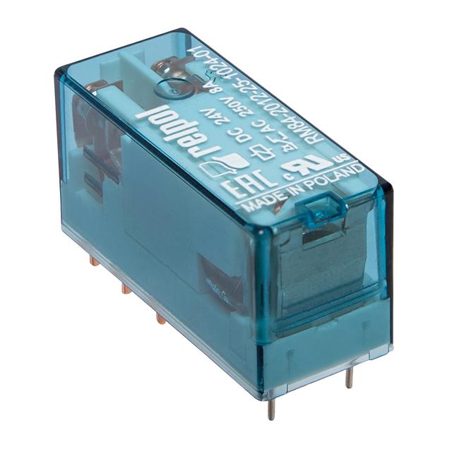 Przekaźnik miniaturowy 2P 8A 24V DC PCB AgNi RM84‑2012‑25‑1024‑01 859619 /20szt./ RELPOL