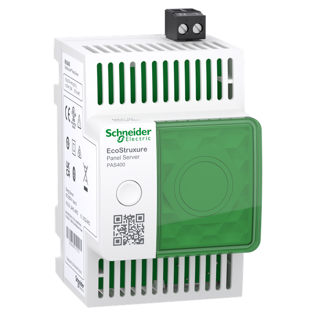 Bramka EcoStruxure Panel Server Entry, 20 urządzeń typu PowerTag z Ethernet, Wifi, Webserver, Modbus