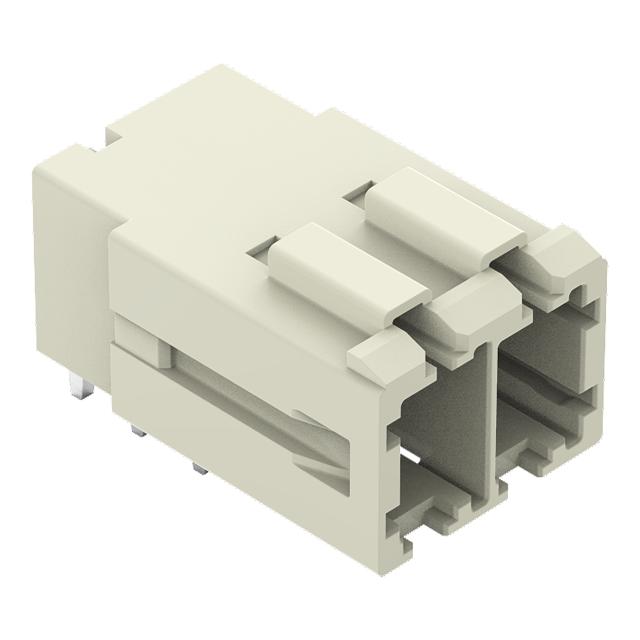 MCS-MAXI gniazdo 2-bieg. jasnoszare raster 7,62 mm