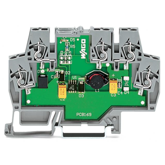 złączka z przetwornikiem DC/DC 12VDC/24VDC/250mA WAGO