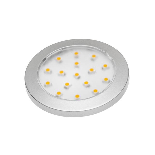 GTV OPRAWA LEDOWA LUMINO 12V DC, 1,5W, 16 SMD3528, CIEPŁY BIAŁY, 2m PRZEWÓD Z MINIAMP LD-LU16CB-53 GTV Poland