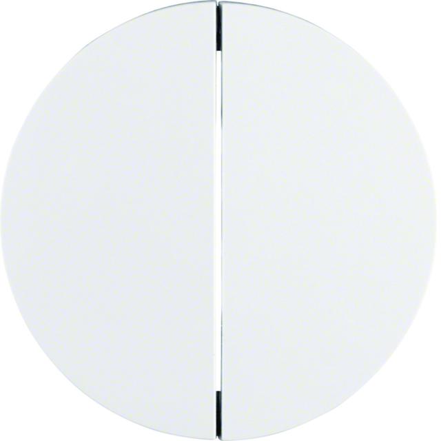 BERKER R.1/R.3 Klawisze do łącznika dwuklawiszowego biały 16232089 HAGER