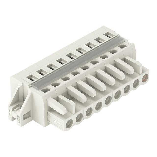 Gniazdo MCS-MIDI Classic 9-biegunowe jasnoszare raster 5mm /25szt./ 721-109/027-000 WAGO
