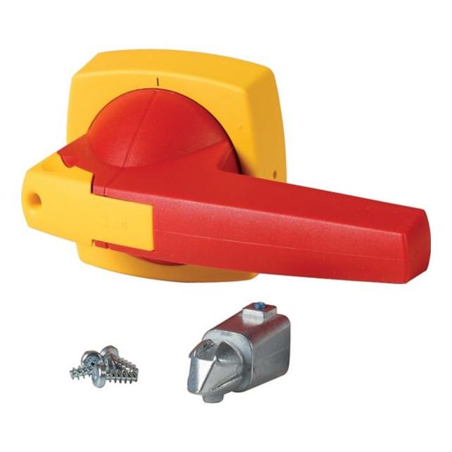 K3DR/P Dzwignia napędu montaż na drzwi typ D/P czerwony/żółty 10mm 1818096 EATON