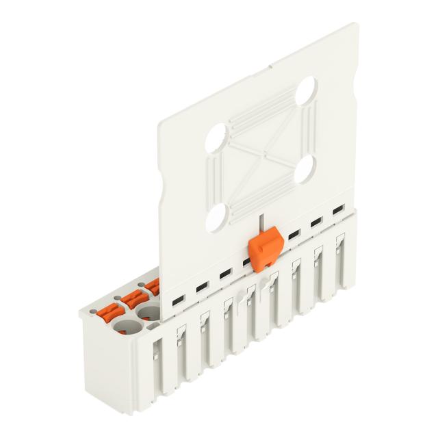 Gniazdo picoMAX raster 5mm 10‑biegunowe z płytką uchwytową i suwakiem 2092‑1110/002‑000 /50szt./ WAGO