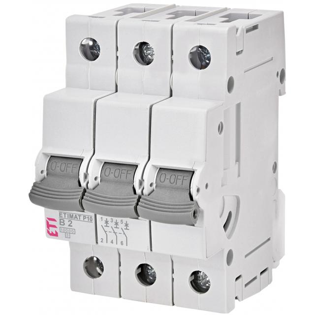 Wyłącznik nadprądowy MAT P10 3P B2A 270230105 ETI