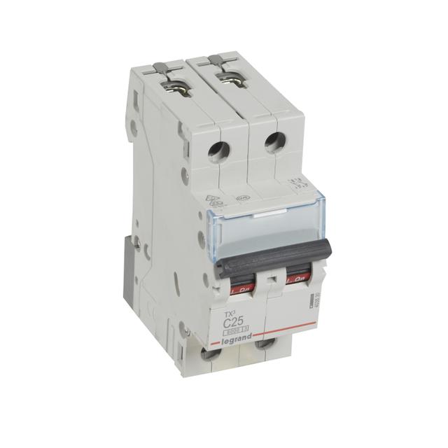Wyłącznik Nadprądowy 2P C25A 6kA AC S302 TX3 403530 LEGRAND