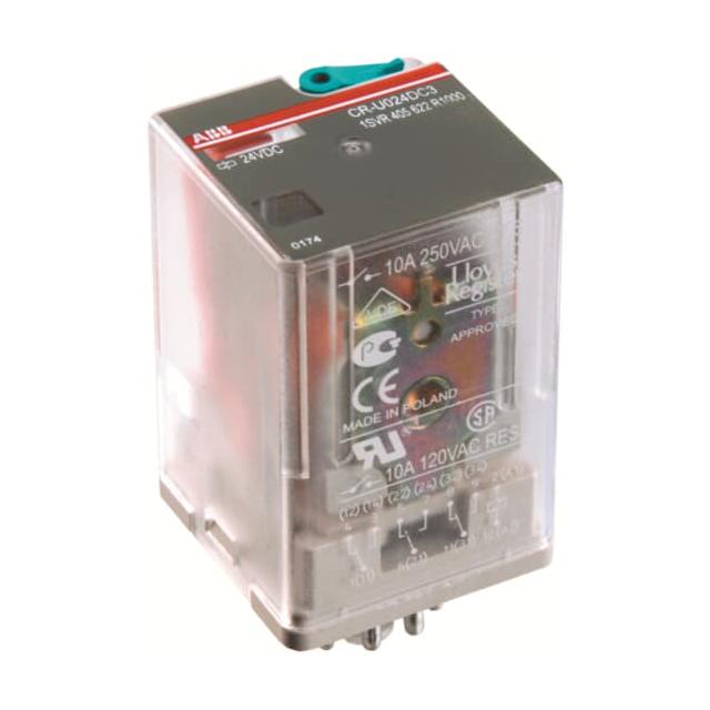 PRZEKAŹNIK CR-U110DC2, A1-A2=110V DC, 2 STYKI C/O 250V/10A