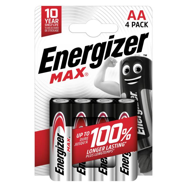 BATERIA ENERGIZER MAX AA LR6 /4 eco