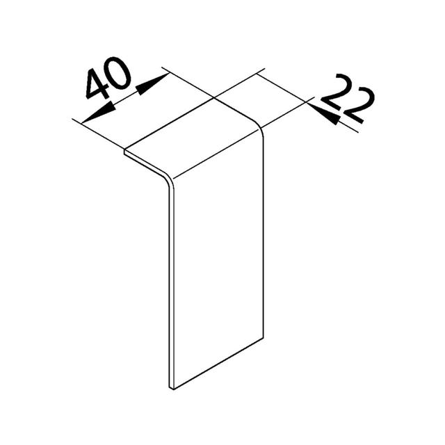 tehalit.SL Łącznik 20x80 klon SL200807D3 HAGER