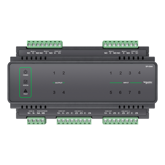 Moduł 8 wejść nadzorowanych, 4 wyjścia DO
