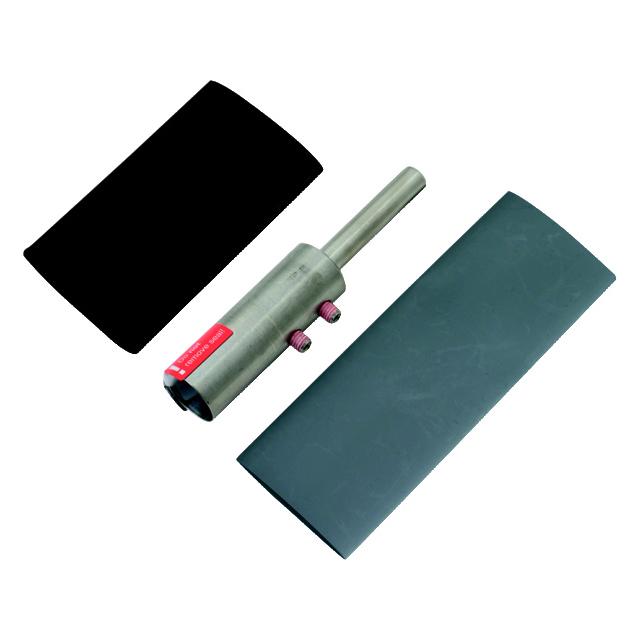 Zestaw montażowy do H VI long 23 mm szary, 1 głowica, 2 opaski