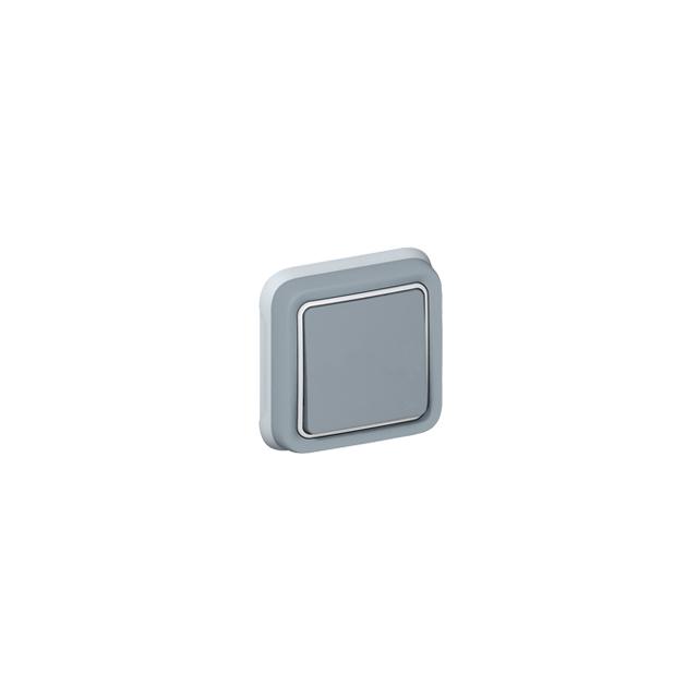 Plexo55 Łącznik Schodowy Szary 10Ax-250V Komplet Podtynkowy 069811 LEGRAND