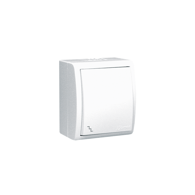 Simon Aquarius Łącznik schodowy bryzgoszczelny IP54 10A 250V zaciski śrubowe biały AQW6/11 KONTAKT