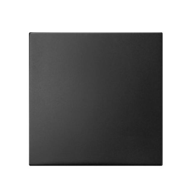 Klawisz łącznika jednobiegunowego - kolor czarny metalik