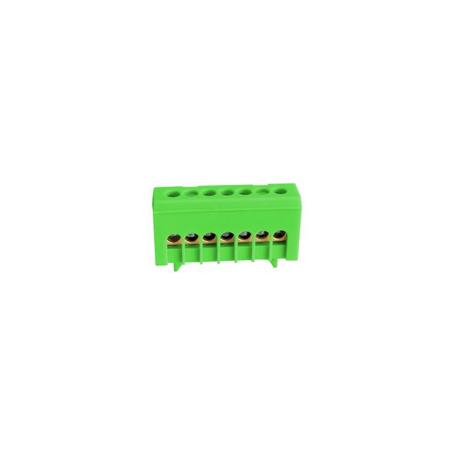 TBG 15x16 Listwa zaciskowa osłonięta plastikowy klips na szynę TH-35 zielona/żółta 15x16mm2 103853 NOARK