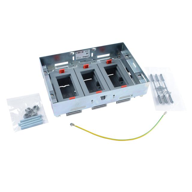 PUSZKA PODŁOGOWA PŁASKA POZIOMA REGULOWANA 12(3X4)M, Legrand