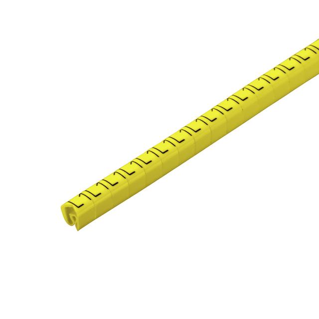 CLI C 2-6 GE/SW L1 CD System kodowania kabli, 4 - 10 mm, 7 mm, Nadrukowane znaki: znaki mieszane, L1, PVC, miękkie, bez kadmu, żółty /125szt./ 1871901728 WEIDMÜLLER