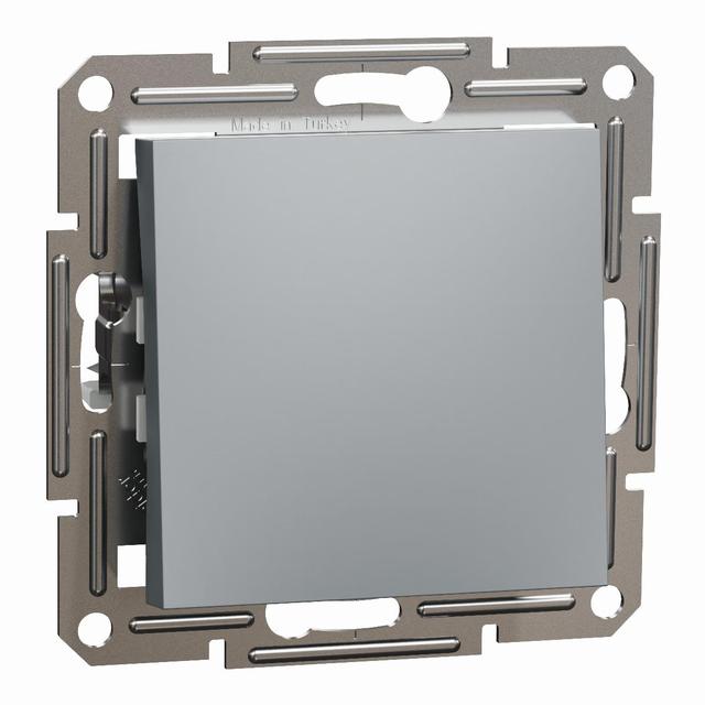 Asfora, łącznik krzyżowy, bez ramki, stal