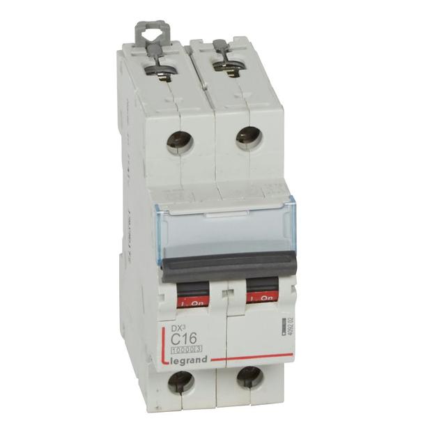 Wyłącznik Nadprądowy S 312 2P C16A 10000A DX3 409202 LEGRAND