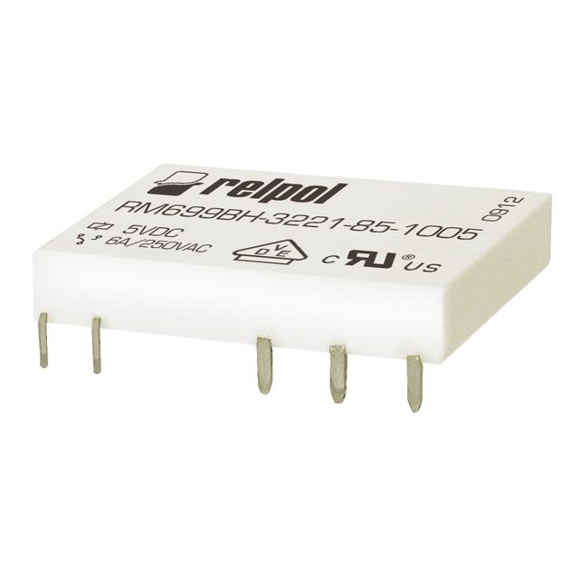 Przekaźnik miniaturowy RM699BH-3011-85-1005 1P 5V DC 6A / 250V AC RELPOL