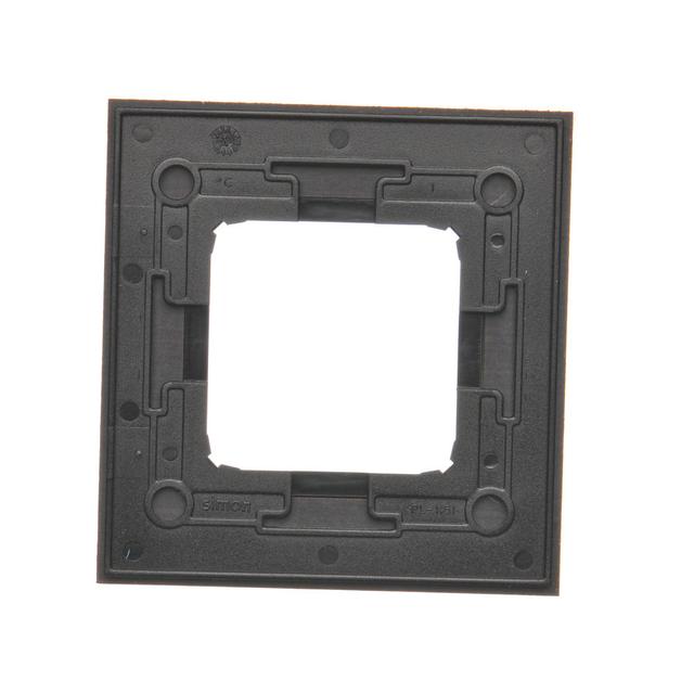 Simon 54 Nature Ramka 1-krotna Nature-Drewno ZŁOTE WENGE IP20/IP44* (*IP44-należy zastosować uszczelkę ramki DUN1) DRN1/85 KONTAKT