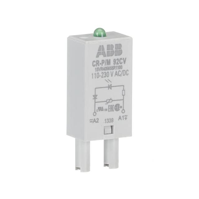 Moduł CR-P/M 92CV warystor i LED zielony, 110-230V AC/DC 1SVR405655R1100 ABB