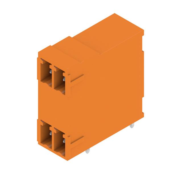 SCD 3.81/04/90G 3.2SN OR BX Wtyki PCB (złącza płyty), 3.81 mm, Liczba biegunów: 4, kąt odejścia: 90° /50szt./ 1972790000 WEIDMÜLLER
