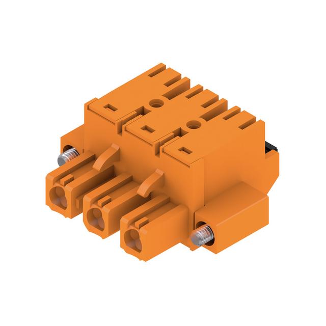 BLF 7.62HP/03/180F SN OR BX Złącze kablowe do płytek drukowanych, nr katalogowy 1043880000