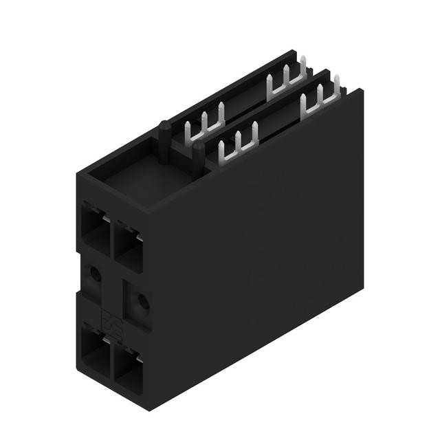 SVD 7.62HP/04/270G 3.2SN BK BX Złącze wtykowe płytek drukowanych, nr katalogowy 1543290000