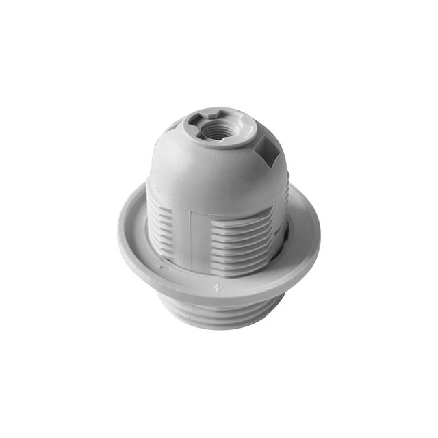 Oprawka termoplastyczna E27 z kołnierzem biała LH/E27-2/W ORNO