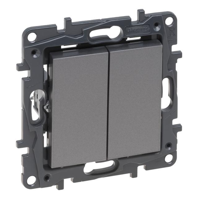 Niloe Step Łącznik Świecznikowy 10 Ax- Kolor Stalowy  863405 LEGRAND