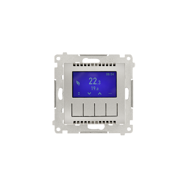 Simon 54 WMDR-17xxx1-043 Termostat programowalny z wyświetlaczem z wew/zewn czujnikiem