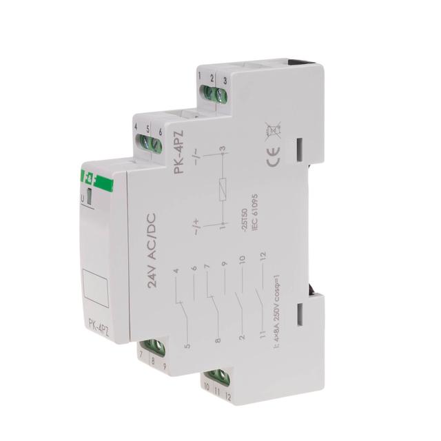 Przekaźnik elektromagnetyczny PK-4PZ 24V PK-4PZ-24V F&F