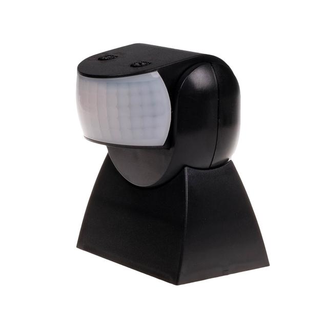 Czujnik ruchu PIR czarny IP65 DR-04B F&F
