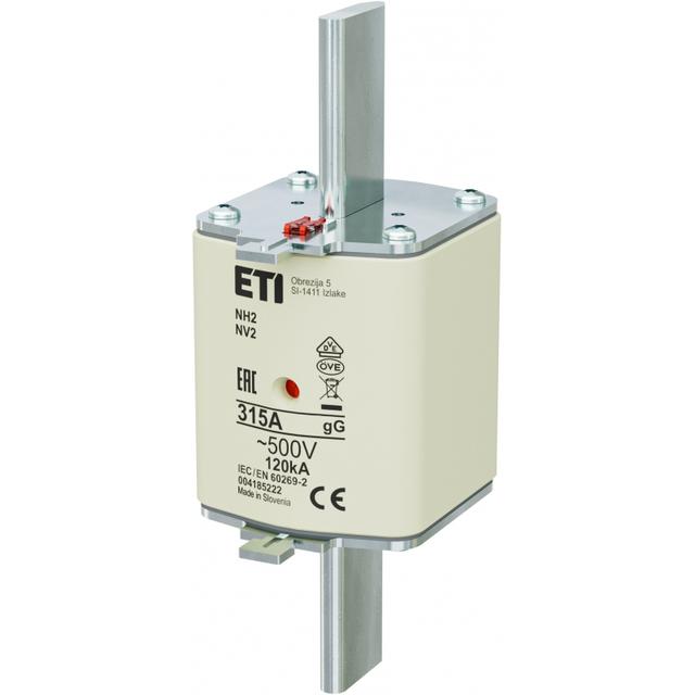 Wkładka topikowa NH zwłoczna KOMBI NH2 gG 315A 500V 004185222 ETI