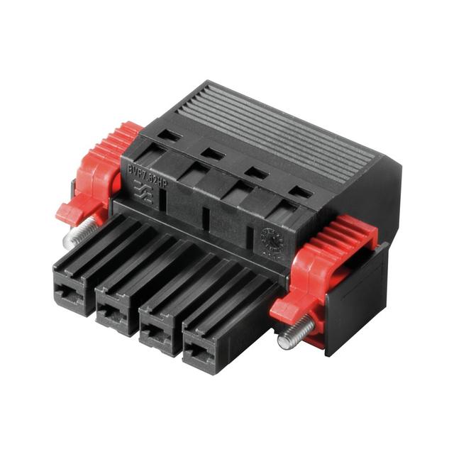 BVF 7.62HP/04/180SF SN BK BX Złącze kablowe do płytek drukowanych /30szt./ WEIDMULLER