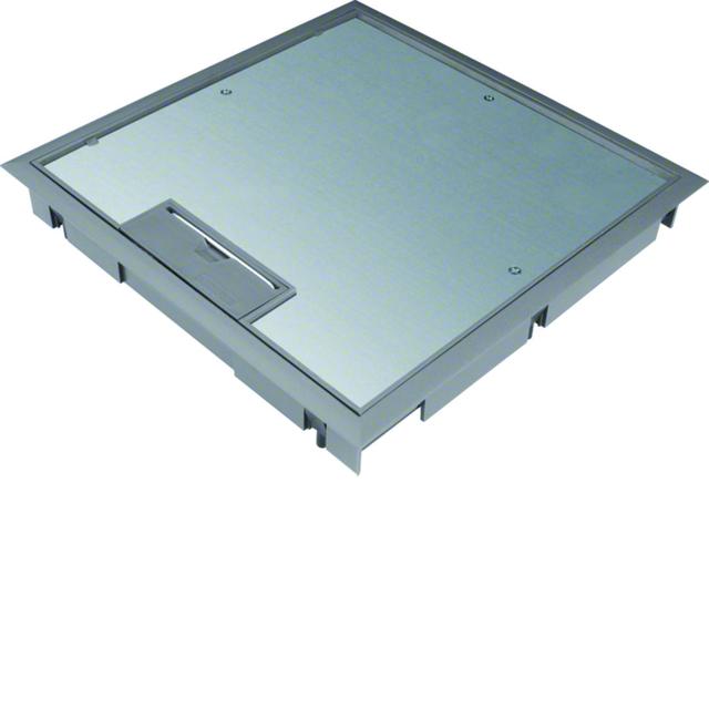 tehalit.VE-EE Pokrywa uchylna płytki montaż Q08 294X294 5mm stal szary PA KDQ08057011 HAGER