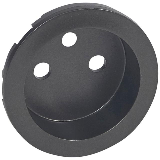 CELIANE - Plakietka do gniazd wtyczkowych grafitowa, Legrand